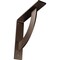 Ekena Millwork Bulwark Steel Bracket, Hammered Dark Bronze 2"W x 10"D x 10"H BKTM02X10X10BUHDB - alternate 1